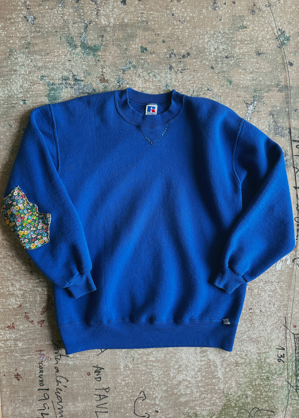 Blue Crew w Patches