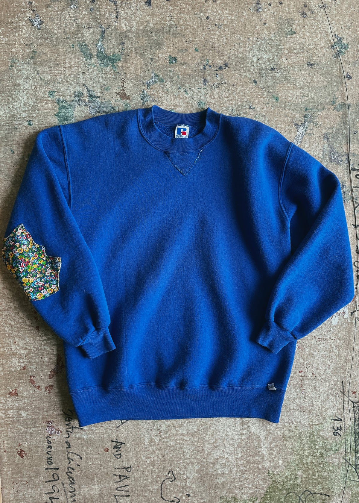Blue Crew w Patches