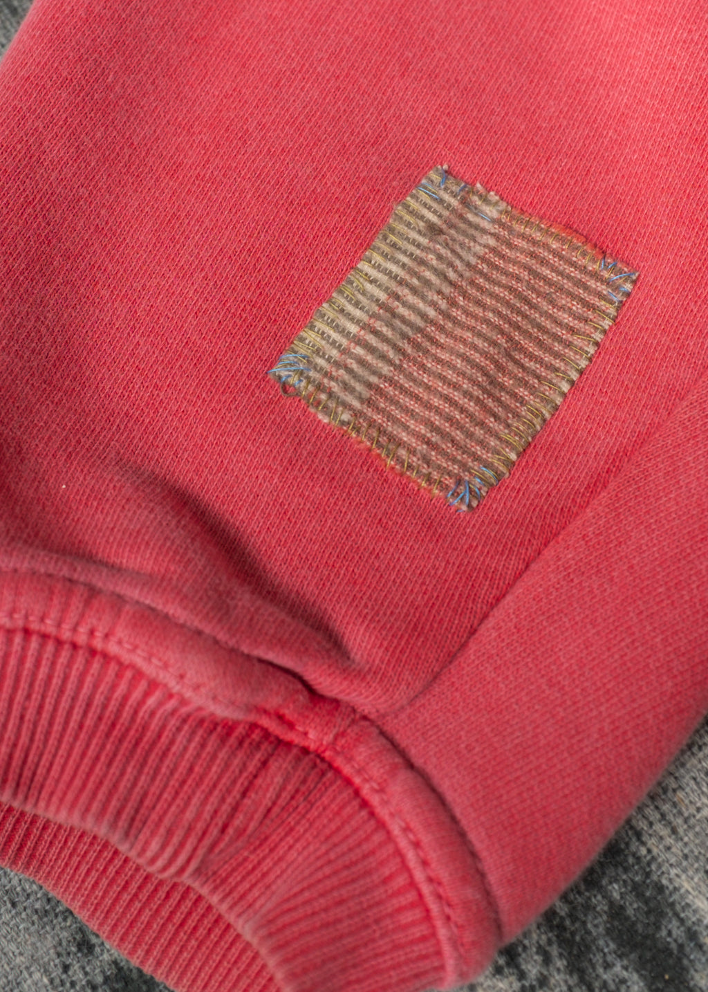 Pink Cardi Sweatshirt w Patchwork