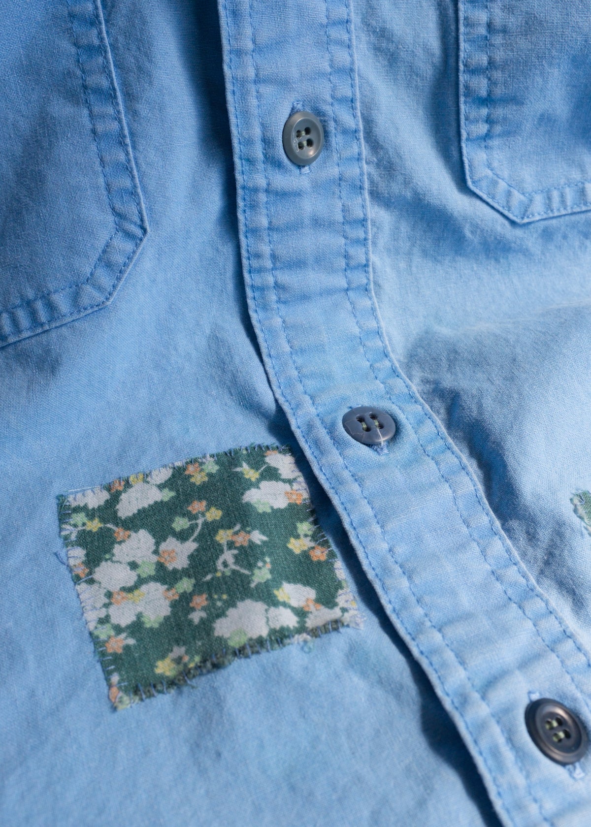 Blue SS BU Cropped/ New Buttons/Patches