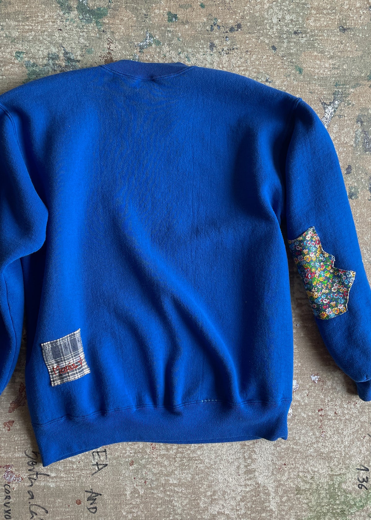 Blue Crew w Patches