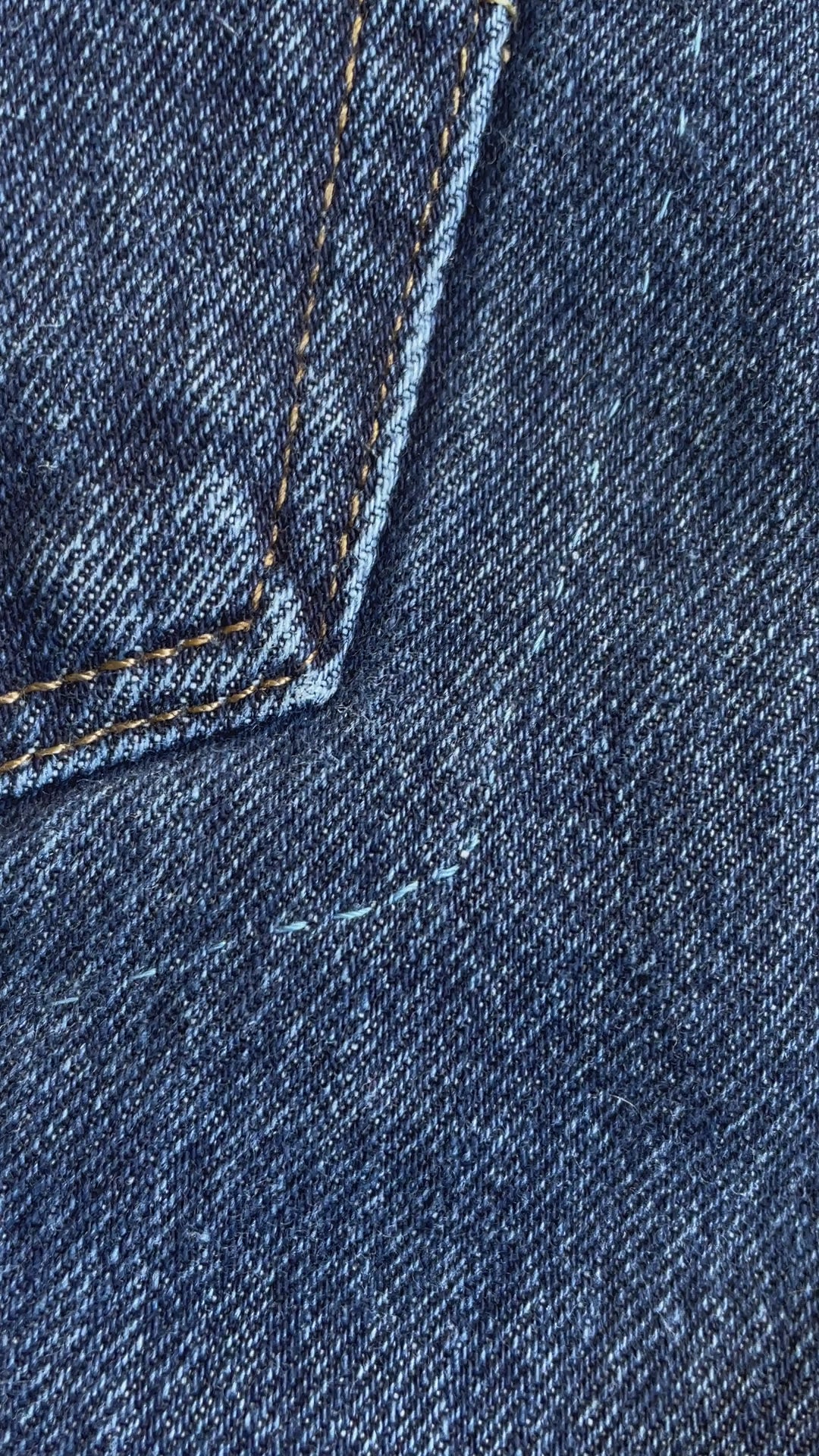 Reworked Denim w Trim/ Stitching Detail